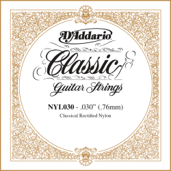 Corde à l'unité Classique Nylon rectifié 030