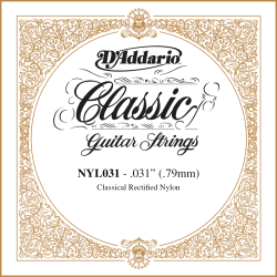 Single Classical Guitar Rectified Nylon 031