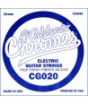 Electric Single XL Chromes Flat Wound 020