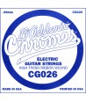 Einzelsaite für E-Gitarren Chrome 026