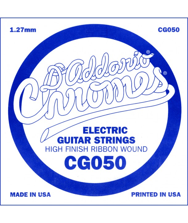 Electric Single XL Chromes Flat Wound 050