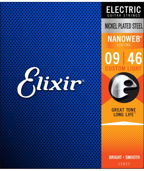 Electric strings set Nanoweb Custom-light 9-46