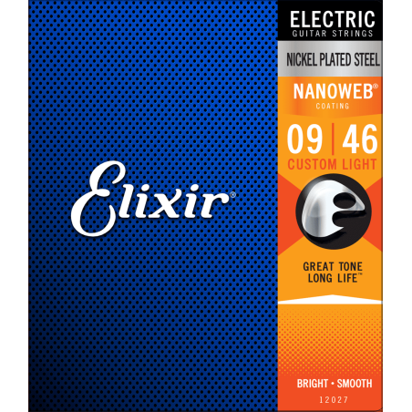 Electric strings set Nanoweb Custom-light 9-46
