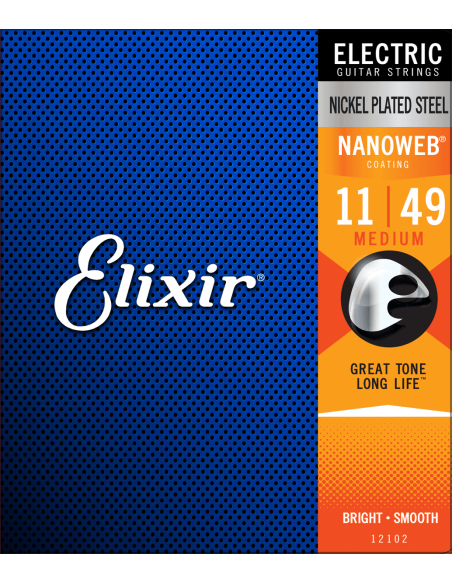 Electric strings set Nanoweb Médium 11-49