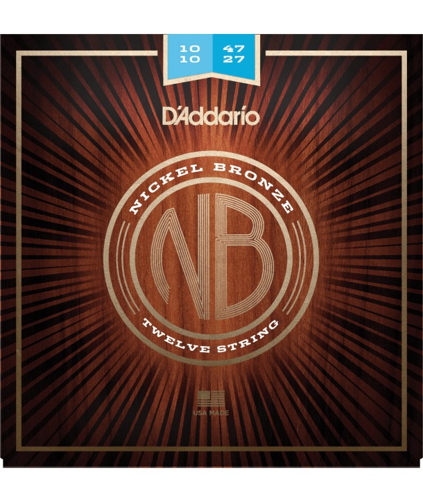 Acoustic strings set Nickel Bronze Extra-light 10-47