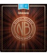 Acoustic strings set Nickel Bronze Extra-light 10-47