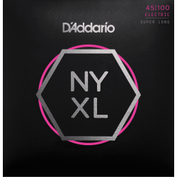 Jeu de cordes Basse New York XL Nickel filé rond 45-100 Super Long Scale
