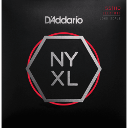 Jeu de cordes Basse New York XL Nickel filé rond 55-110