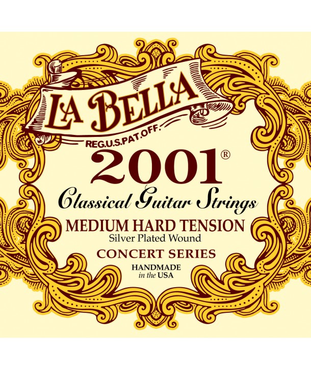Jeu de cordes classiques Série 2001 Tension medium-forte
