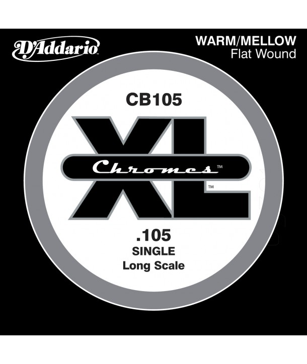 Corde à l'unité basse 132 XL Chrome file plat 