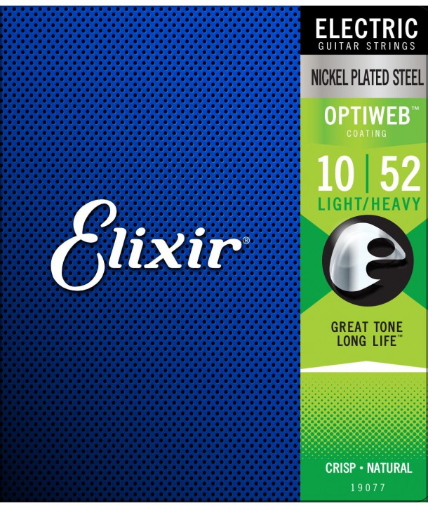 Electric strings set Nanoweb Light-Heavy 10-52