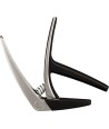 Capodastre Nashville pour guitare acoustique ou électrique 6 cordes - argent