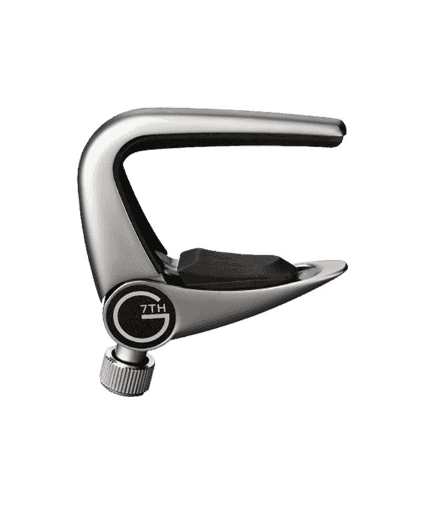 Newport Capo for banjos - silver