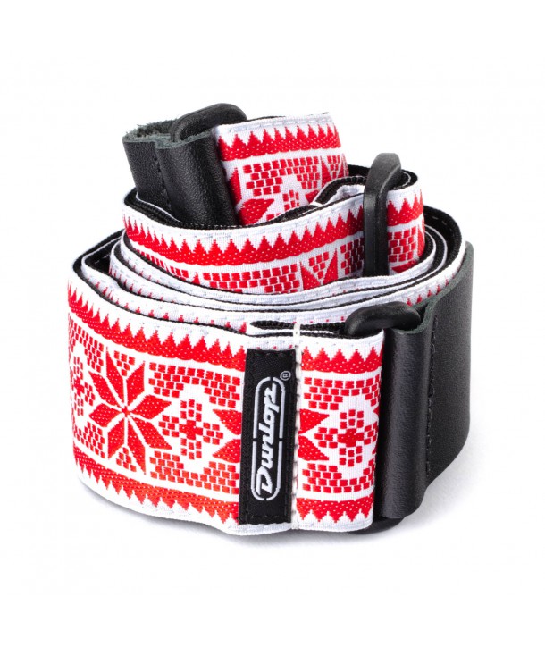 Courroie Dunlop Jacquard Fillmore Rouge