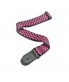 Courroie Planet Waves Rock Pink/Black Checker