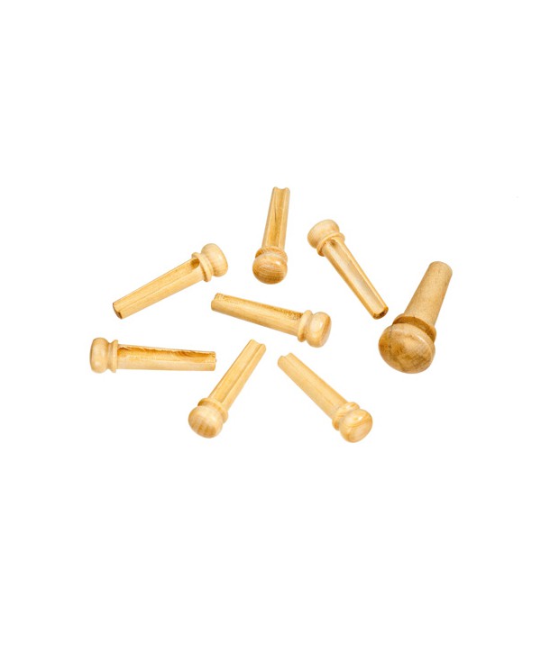 Chevilles et attache courroie en buis