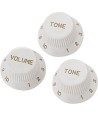 Strat knob - White
