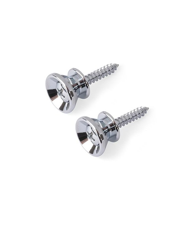 Attache-courroie avec vis chrome