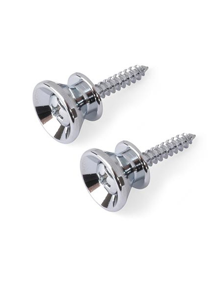 Strap Button - Chrome