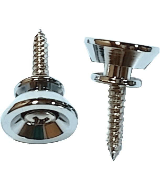 Attache-courroie Type Gibson Les Paul chrome