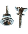 Strap Button - Chrome