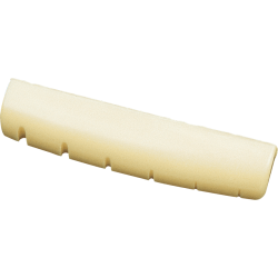 Sillet de tête en Plastique pour guitare folk couleur ivoire