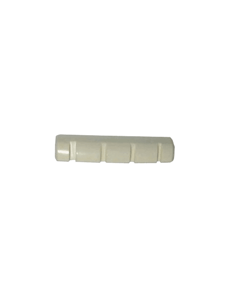 Sillet de tête en Plastique pour guitare basse coloris blanc