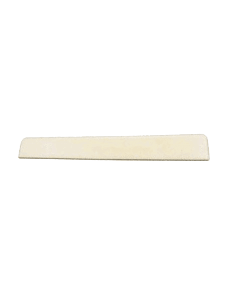 Sillet de chevalet en Plastique pour guitare folk couleur ivoire