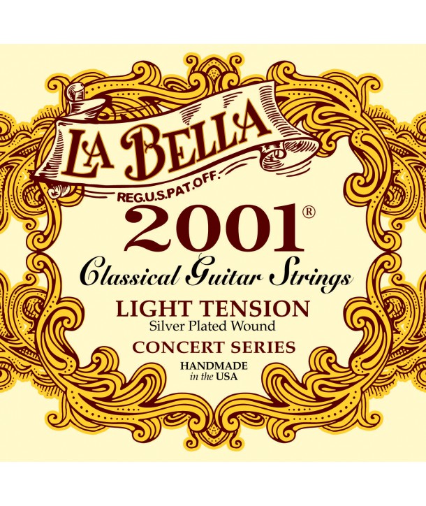 Jeu de cordes classiques Série 2001 Tension légère