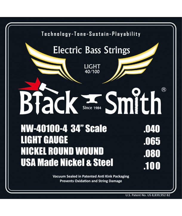 Bassgitarren Saiten Nickel Round wound Light 40-100 Long scale