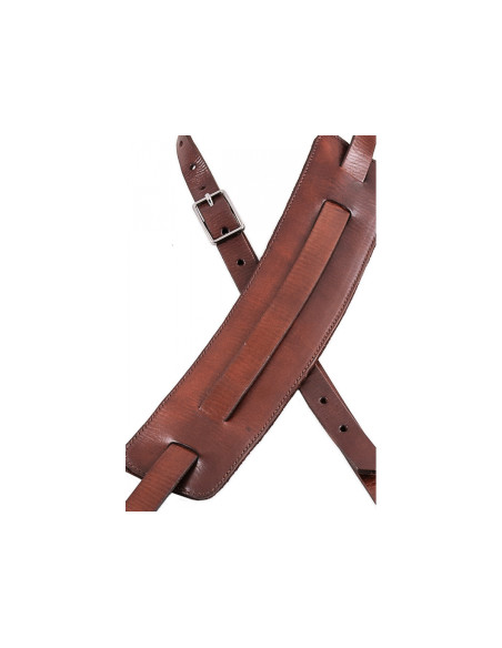 Leathercraft collection Slim brown Strap