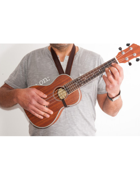 Ukulele collection Hook brown Strap