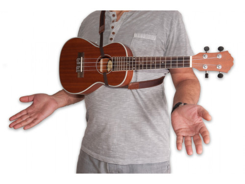 Ukulele collection Hook dual brown Strap