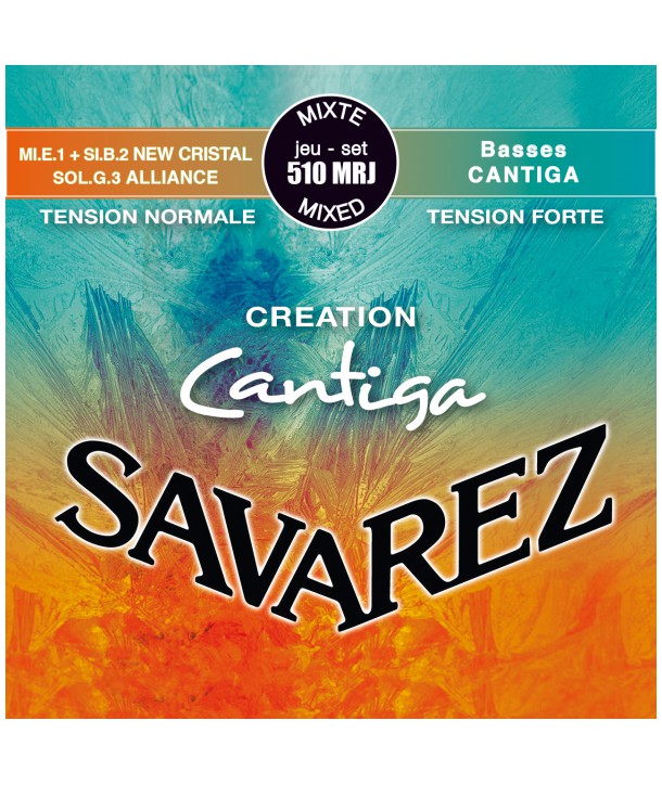 Jeu de cordes classiques Création Cantiga Tension mixte
