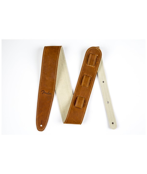 Fender Ball Glove Leather Gurt brown