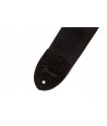 Fender "F" Suede Strap black