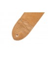 Fender "F" Suede Gurt tan