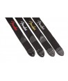 Courroie Fender Black Polyester yellow Logo
