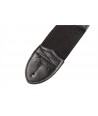 Fender Black Polyester white Logo Gurt