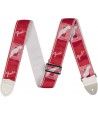2" Custom Color Fender Monogrammed Gurt candy apple red