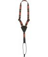 Courroie Fender nylon pour ukulélé Black/Yellow/Red