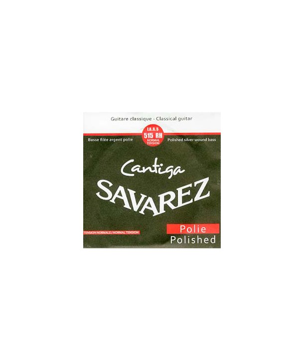 Classic single string A-5th Cantiga polished silvered wound normal tension