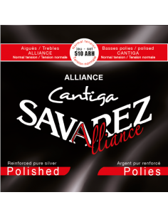 Classical strings set Alliance Cantiga polished standard tension