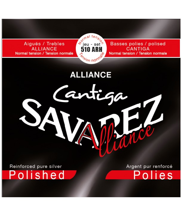 Konzertgitarren Saiten Alliance Cantiga polished Standard tension
