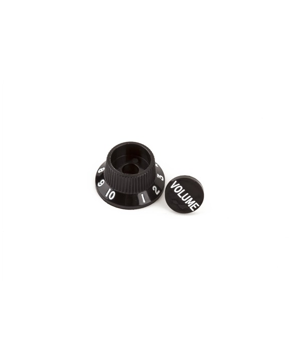 Bouton de réglage et couvercle Fender S-1 Stratocaster Black