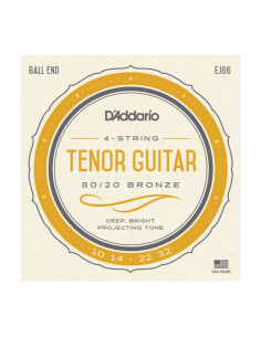 Jeu de cordes pour Guitare Tenor 80/20 Bronze Light
