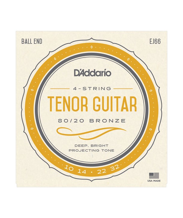 Jeu de cordes pour Guitare Tenor 80/20 Bronze Light