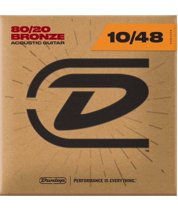 Acoustic strings set 80/20 Bronze Extra Light 10-48