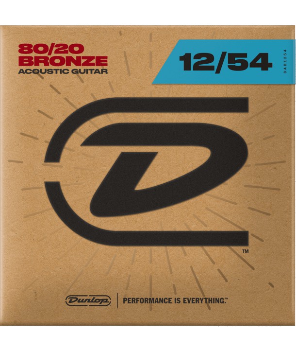 Acoustic strings set 80/20 Bronze Light 12-54
