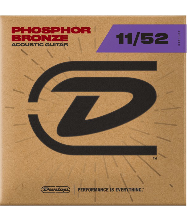 Acoustic strings set Phosphor Bronze Medium Light 11-52